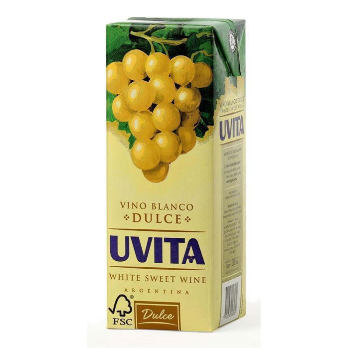 VINO UVITA BLANCO DULCE 1000 ML