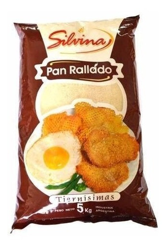 PAN RALLADO SILVINA 5000 GR