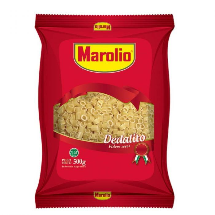 FIDEOS MAROLIO DEDALITO 500 GR                                          