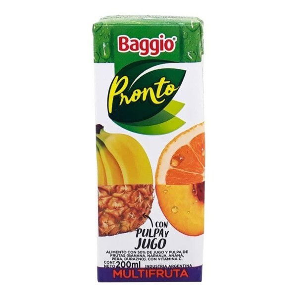 JUGO BAGGIO MULTIFRUTA 200 ML