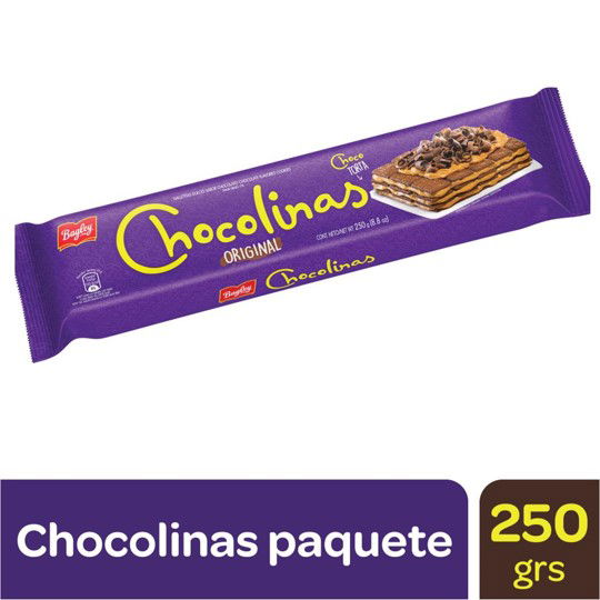 GALLETITAS SECAS CHOCOLINAS 250 GR