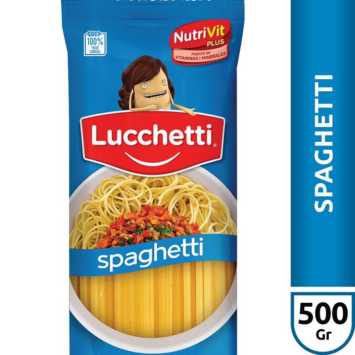 FIDEOS LUCCHETTI SPAGHETTI 500 GR