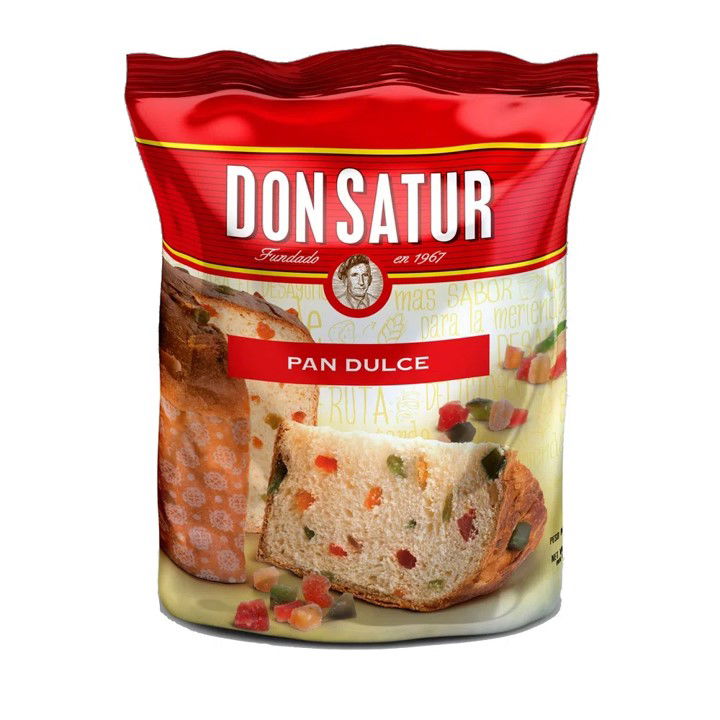 PAN DULCE CON FRUTAS DON SATUR 400 GR