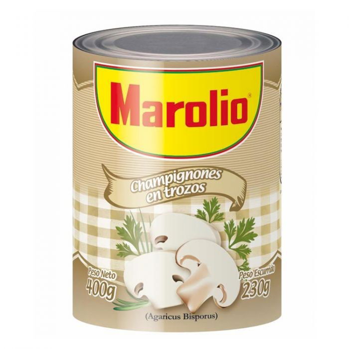 CHAMPIGNONES MAROLIO EN TROZOS 400 GR