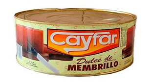 DULCE DE MEMBRILLO CAYFAR LATA 5000 GR