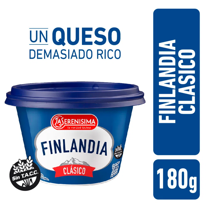 QUESO UNTABLE FINLANDIA CLASICO 180 GR