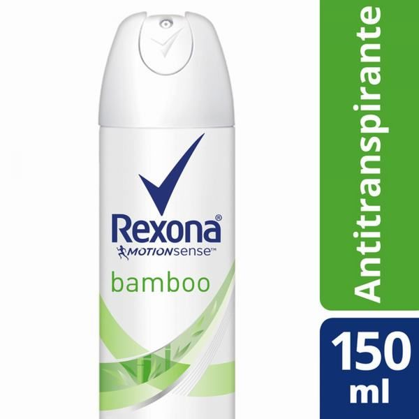 DESODORANTE MUJER AERO REXONA BAMBOO 150 ML