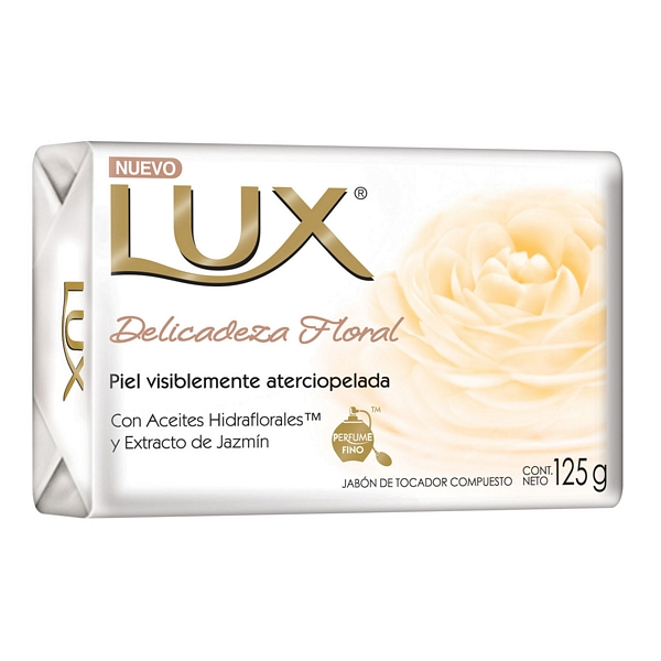 JABON DE TOCADOR LUX DELICADEZA 125 GR