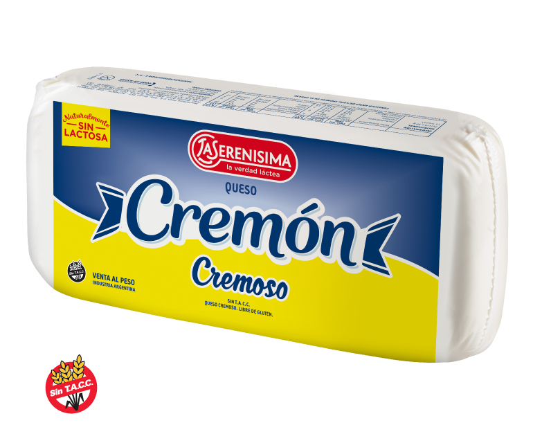 QUESO CREMOSO CREMON LA SERENISIMA 1000 GR