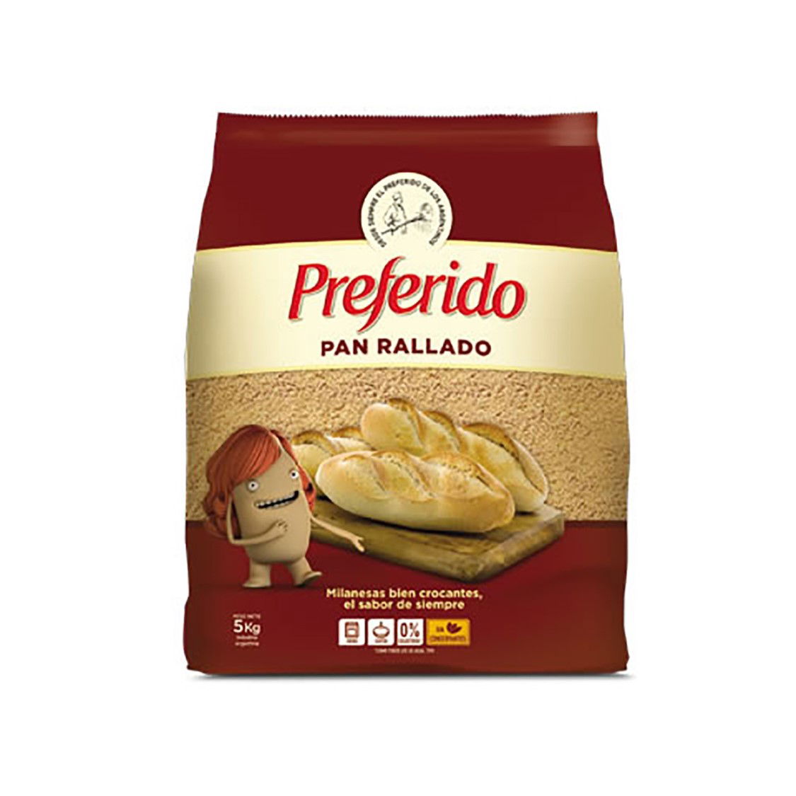 PAN RALLADO PREFERIDO 5000 GR