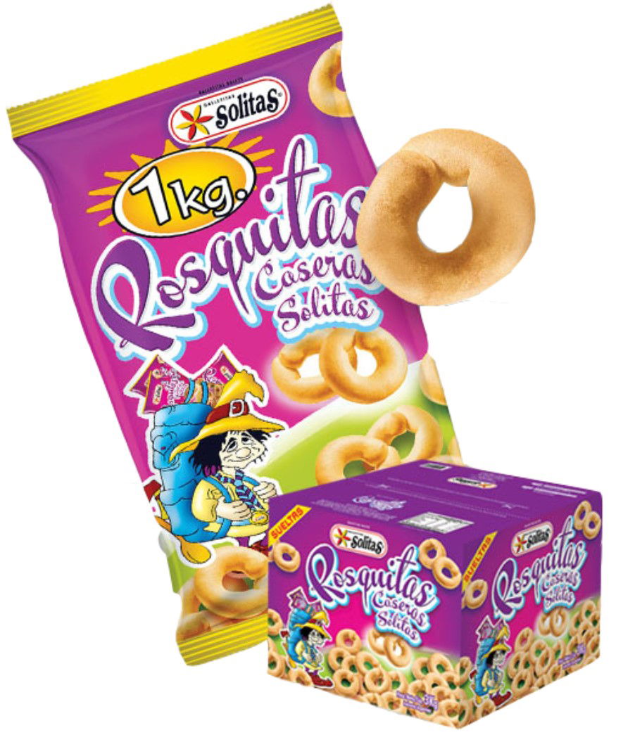 GALLETITAS SECAS SOLITAS ROSQUITAS 500 GR