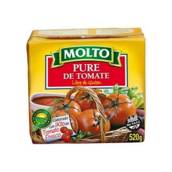PURE DE TOMATE MOLTO 520 GR