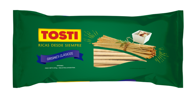 GRISINES TOSTI CLASICOS 200 GR