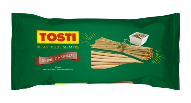 GRISINES TOSTI SEMILLAS 200 GR