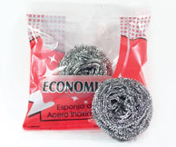 ESPONJA DE ACERO INOXIDABLE ECO
