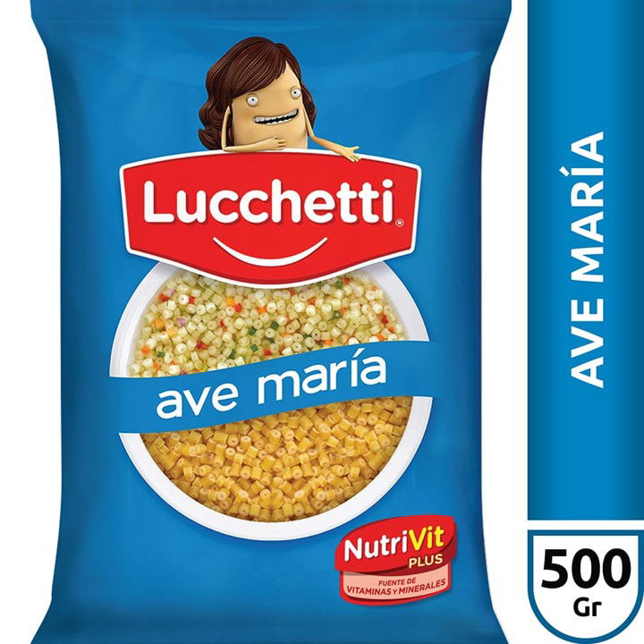 FIDEOS LUCCHETTI AVE MARIA 500 GR