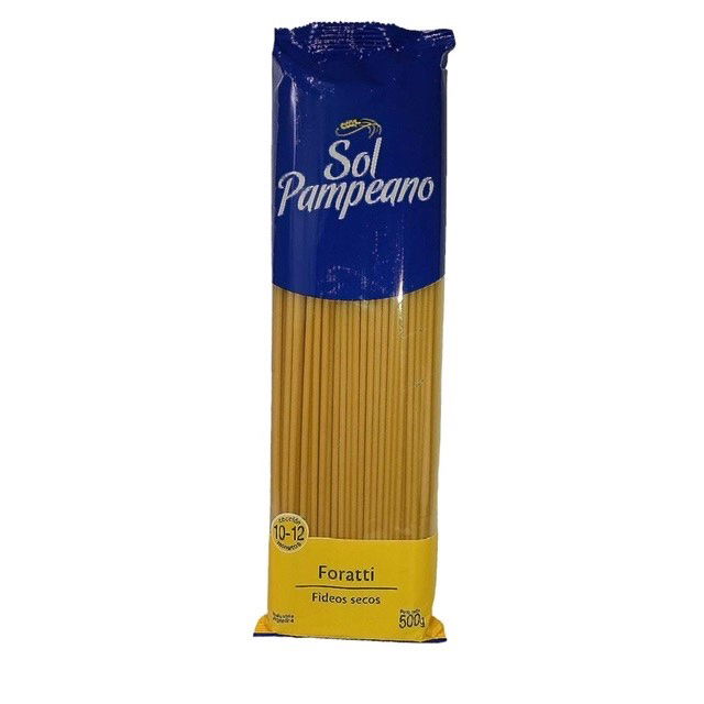 FIDEOS SOL PAMPEANO FORATTI 500 GR
