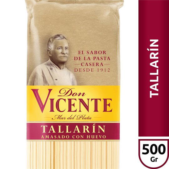 FIDEOS DON VICENTE TALLARIN AL HUEVO 500 GR