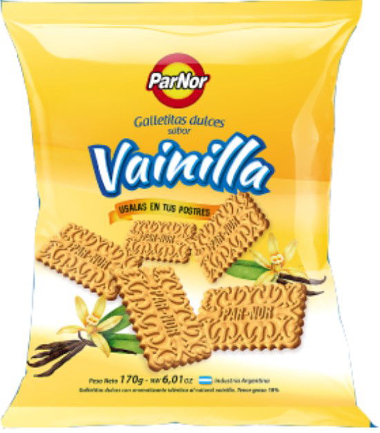 GALLETITAS SECAS PARNOR VAINILLAS 170 GR