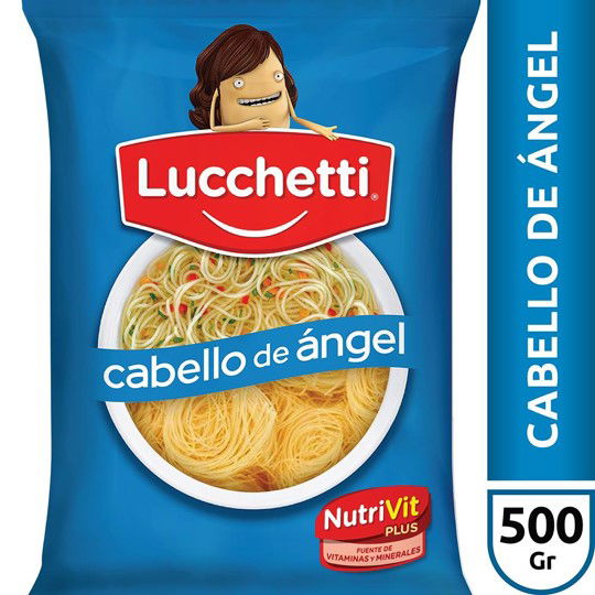 FIDEOS LUCCHETTI CABELLO DE ANGEL 500 GR