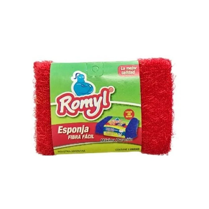 ESPONJA ROMYL FIBRA FACIL DELICADA