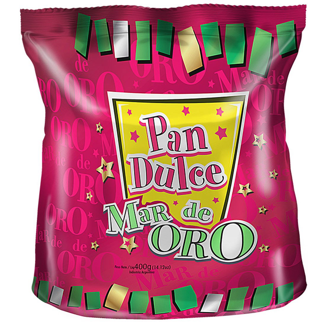 PAN DULCE CON FRUTAS MAR DE ORO 400 GR