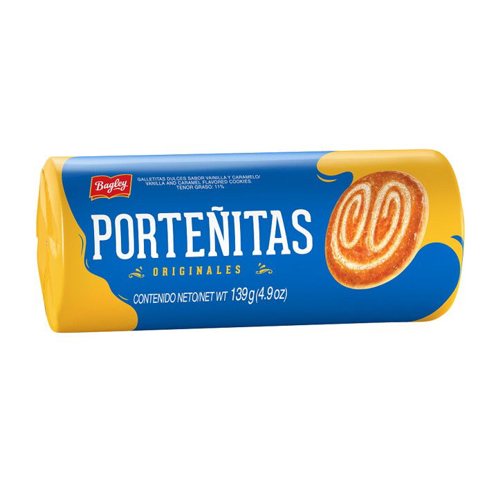 GALLETITAS SECAS PORTEÑITAS BAGLEY 139 GR