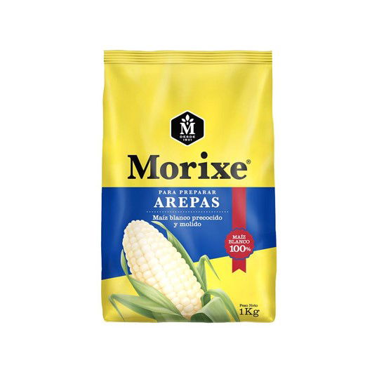 HARINA DE MAIZ MORIXE AREPAS 1000 GR