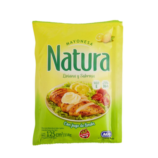 MAYONESA NATURA 125 GR