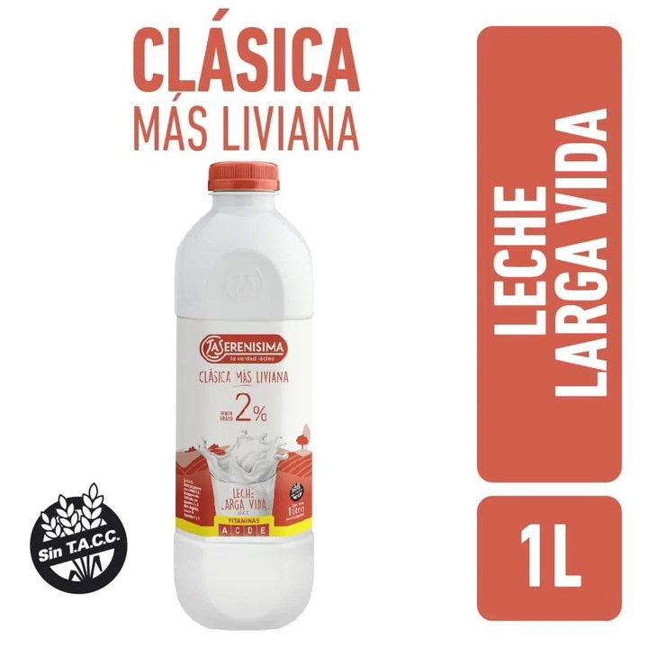 LECHE UAT LS PARC DESC 2% PET 1000 ML