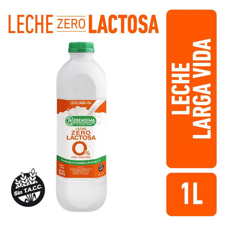 LECHE UAT LS PARC DESC ZERO LACTOSA PET 1000 ML