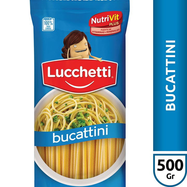 FIDEOS LUCCHETTI BUCATTINI 500 GR