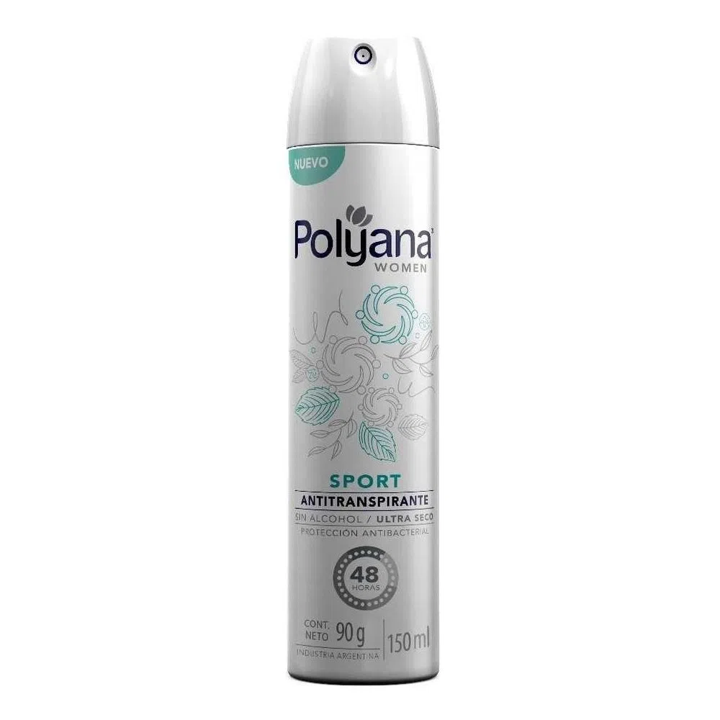 DESODORANTE MUJER AERO POLYANA SPORT 150 ML