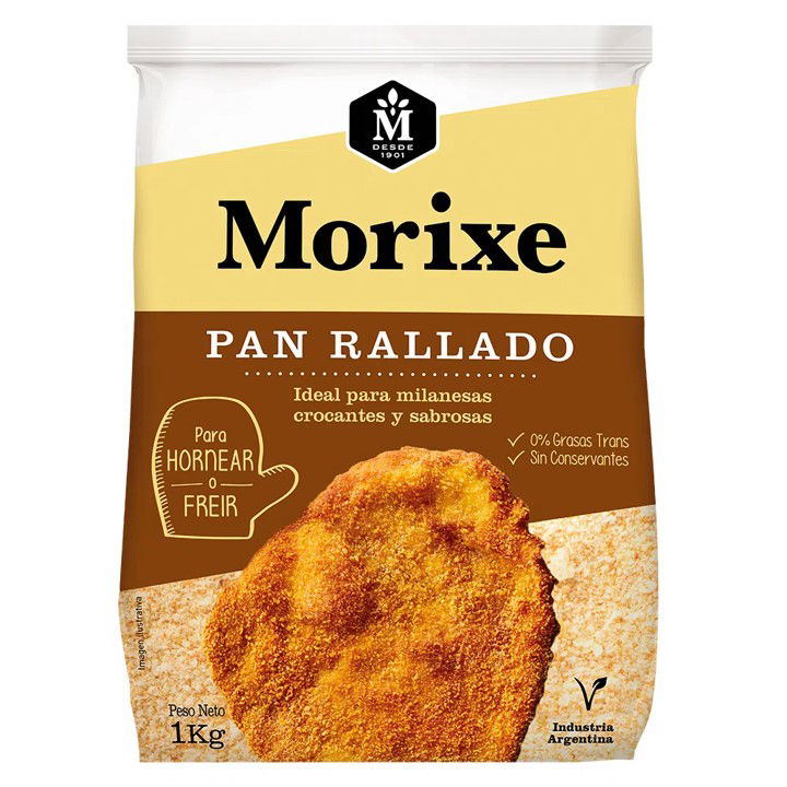PAN RALLADO MORIXE 1000 GR