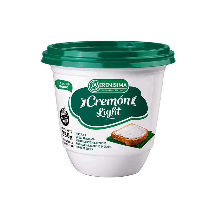 QUESO UNTABLE CREMON LIGHT 280 GR