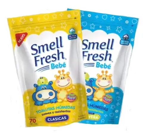 TOALLITAS HUMEDAS SMELL FRESH CLASICO 70 UND