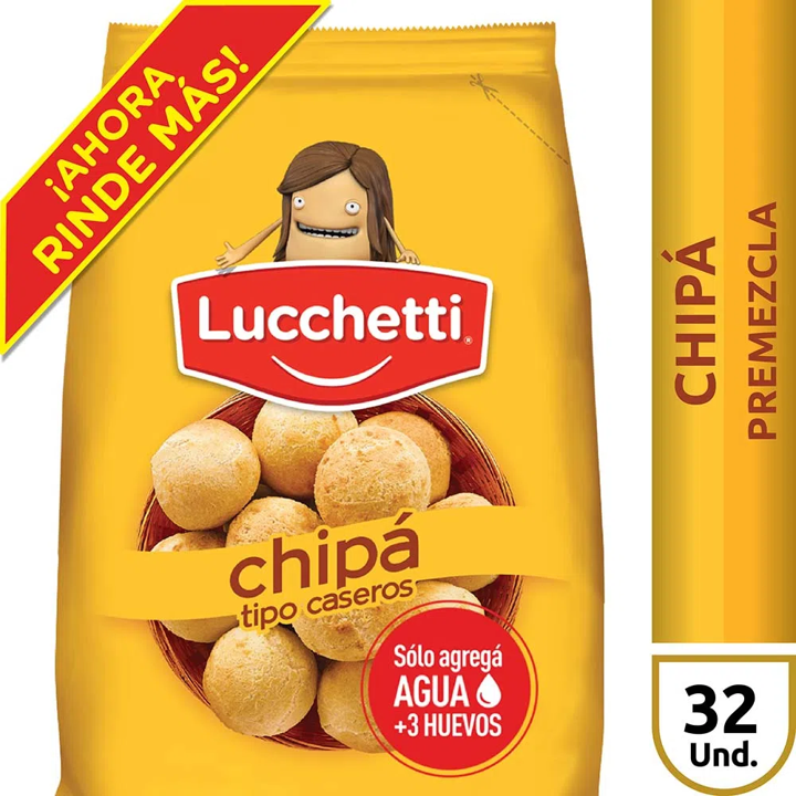 PREMEZCLA LUCCHETTI CHIPA 400 GR