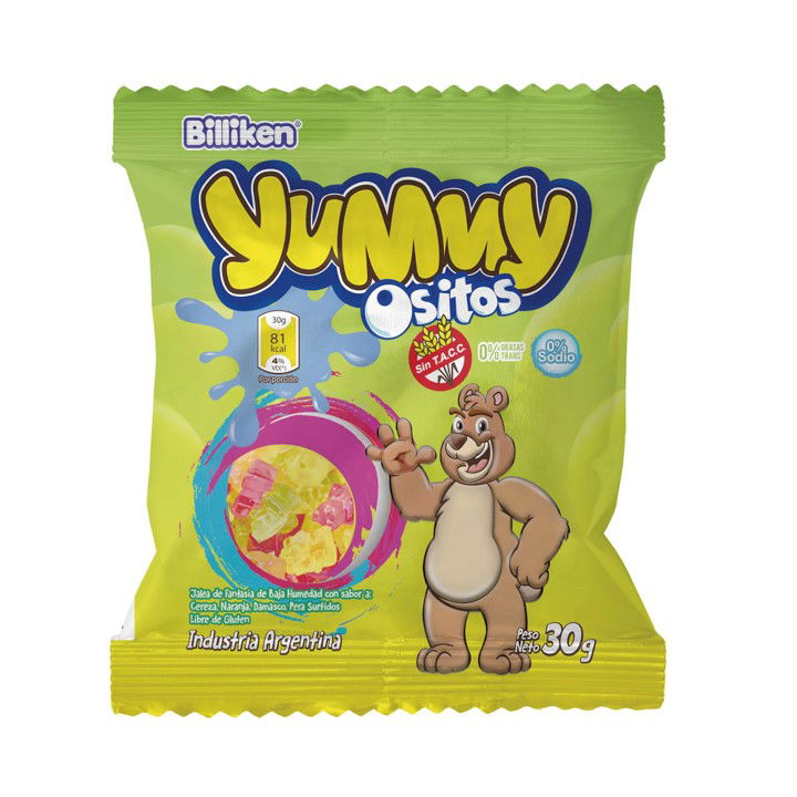 GOMITAS YUMMY OSITOS 360 GR