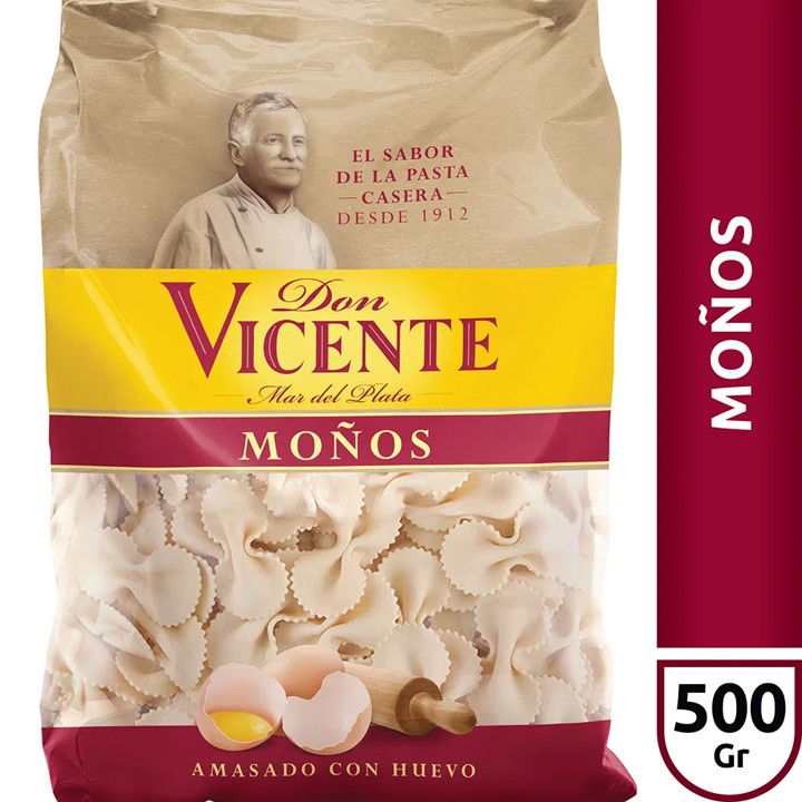 FIDEOS DON VICENTE MOÑOS 500 GR