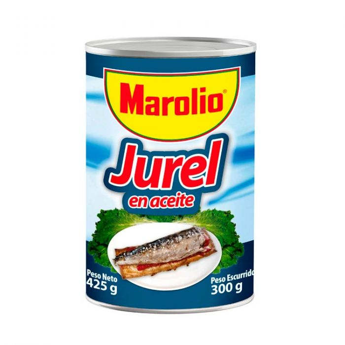 JUREL MAROLIO EN AGUA Y ACEITE 425 GR
