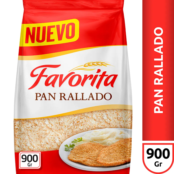 PAN RALLADO FAVORITA 900 GR