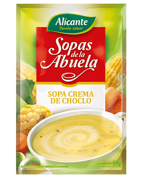 SOPA CREMA ALICANTE CHOCLO 69 GR