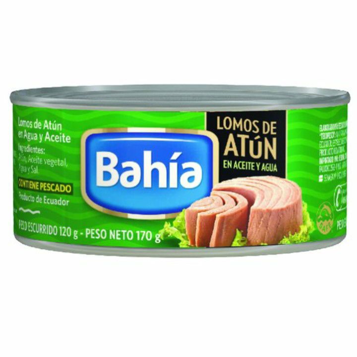 ATUN BAHIA LOMITO ACEITE 170 GR