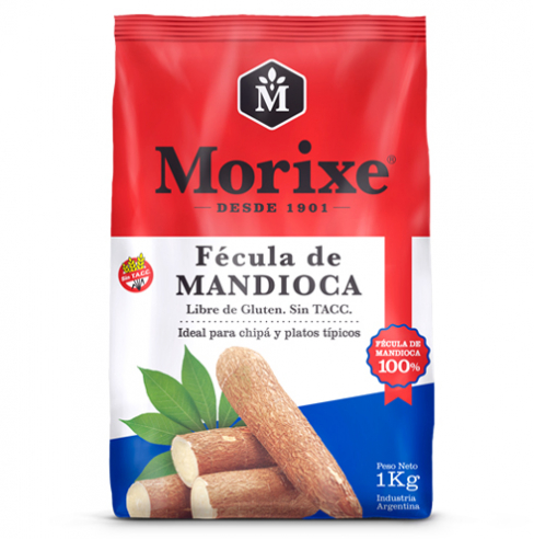 FECULA DE MANDIOCA MORIXE 1000 GR