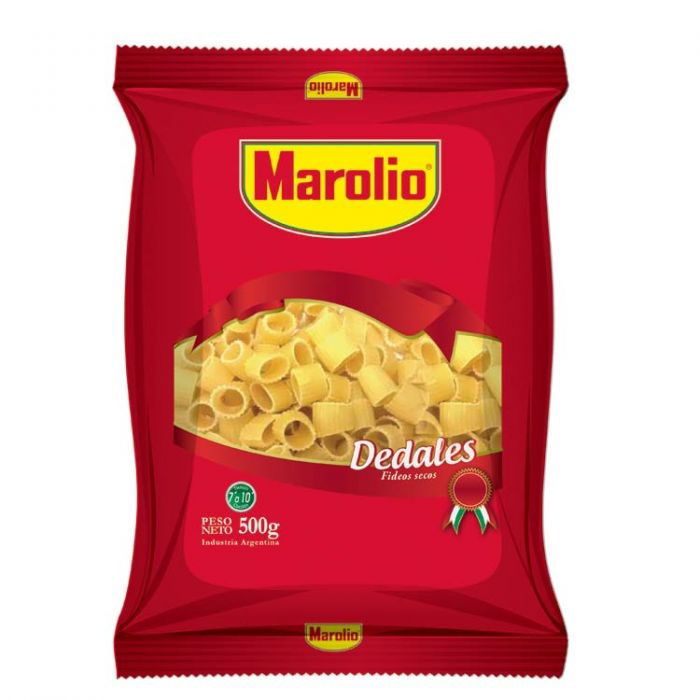 FIDEOS MAROLIO DEDALES 500 GR                                  