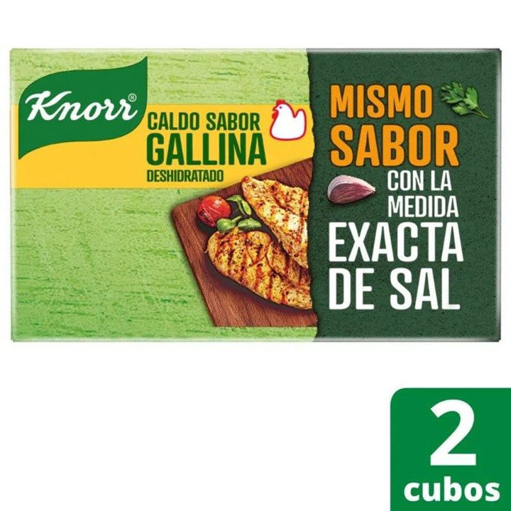 CALDO DE GALLINA KNORR 2 UNID