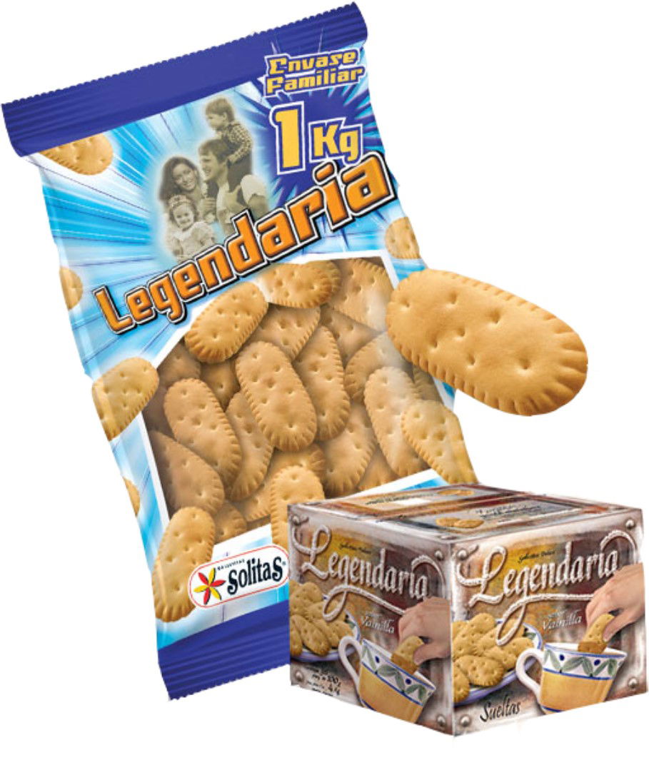 GALLETITAS SECAS SOLITAS LEGENDARIAS 500 GR