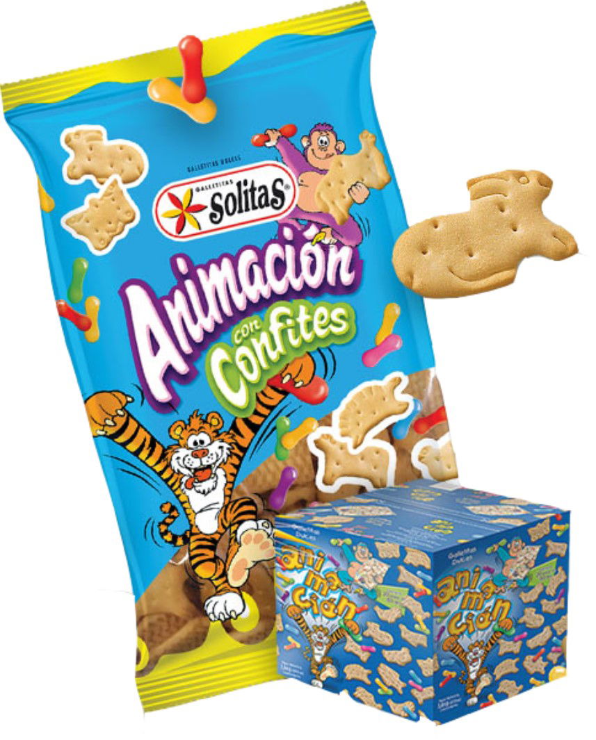 GALLETITAS SECAS SOLITAS ANIMACION 400 GR