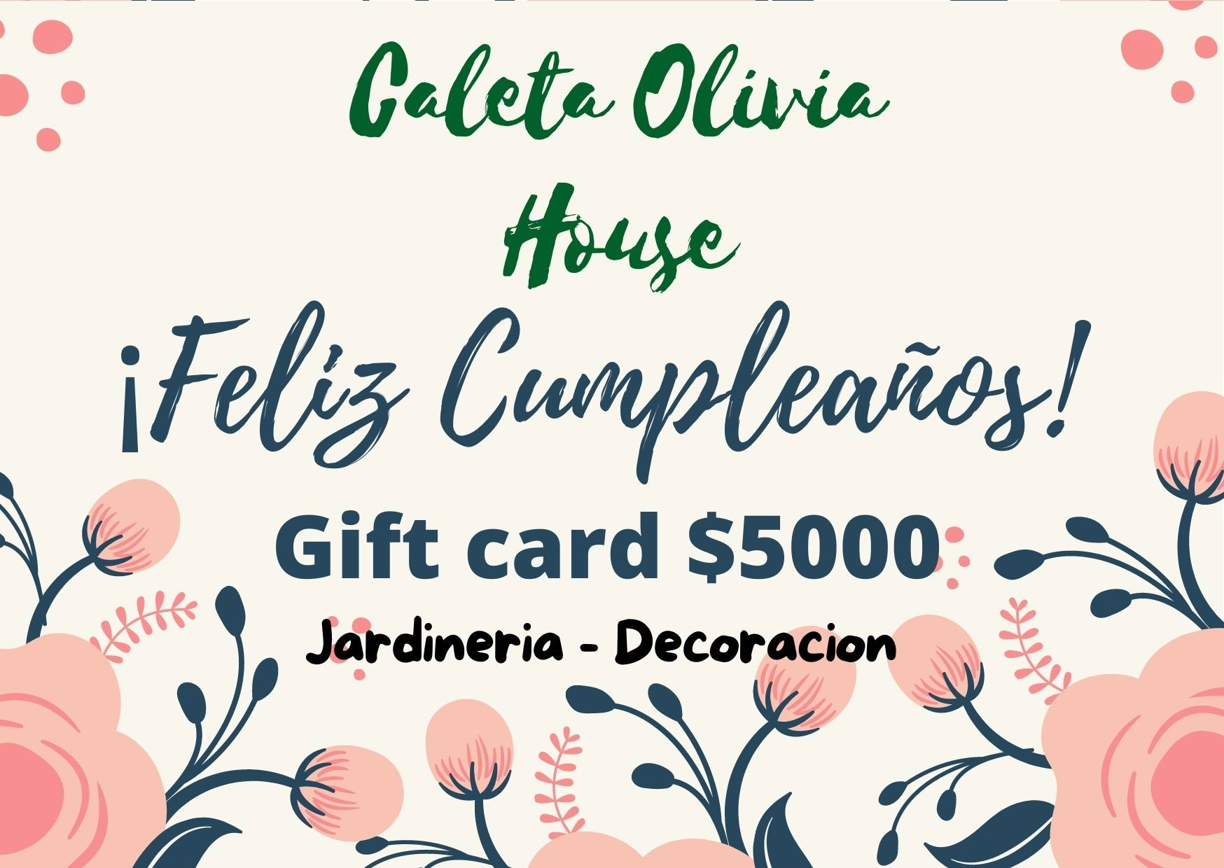 Gift Card $5000