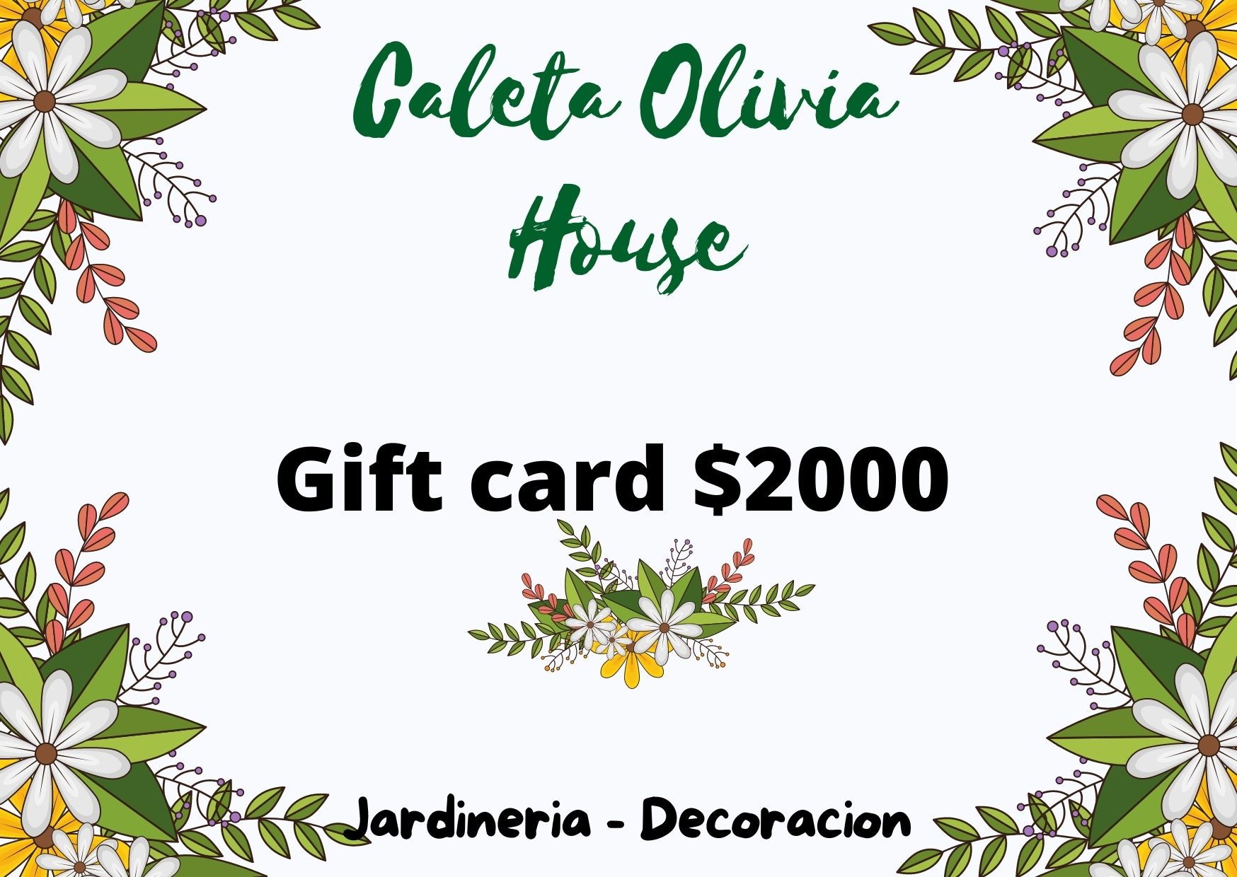 Gift Card $5000
